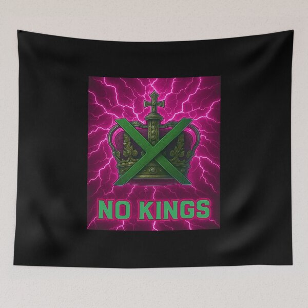 Item preview, no kings no oligarchs designed and sold by TEEJAMBOREE.