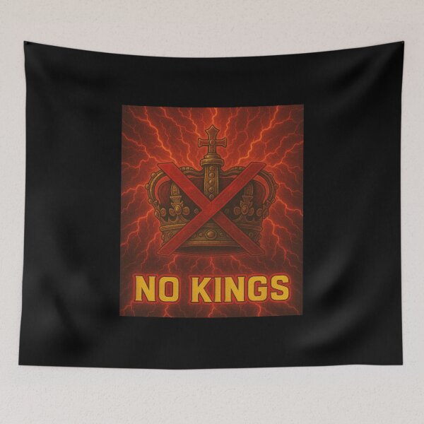 Item preview, no kings no oligarchs designed and sold by TEEJAMBOREE.