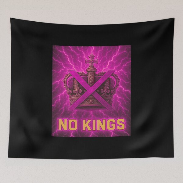 Item preview, no kings no oligarchs designed and sold by TEEJAMBOREE.