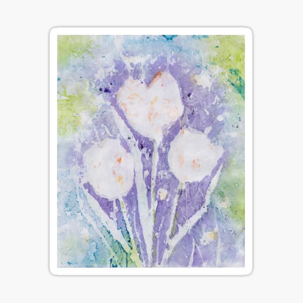 Item preview, Tulips That Happened on my Work Board designed and sold by The Elderberry Blossom.