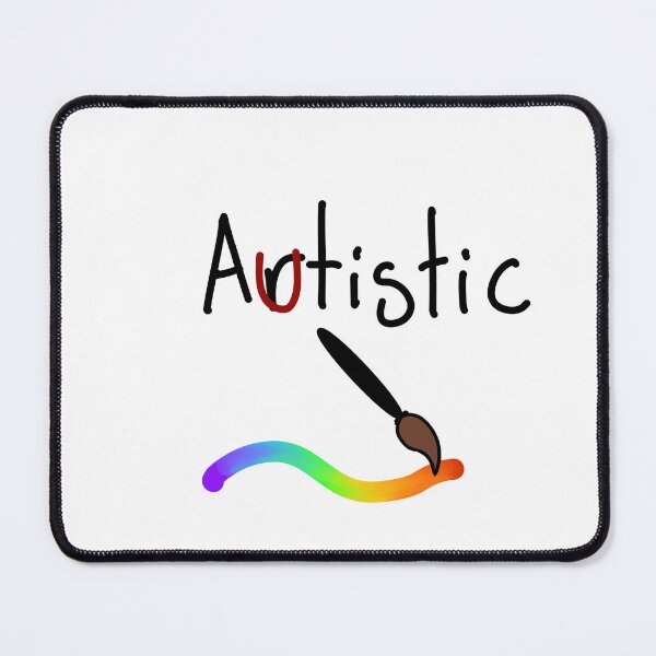 Item preview, Autistic/Artistic graphic design  designed and sold by Shoelacecat.