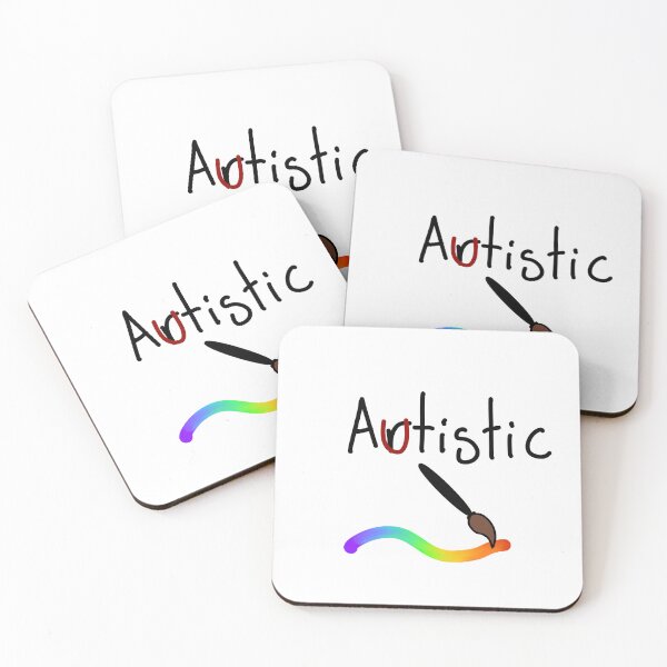 Item preview, Autistic/Artistic graphic design  designed and sold by Shoelacecat.