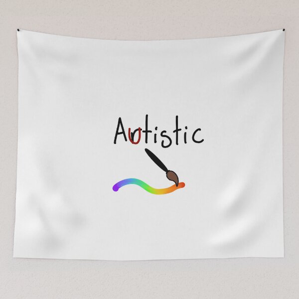 Item preview, Autistic/Artistic graphic design  designed and sold by Shoelacecat.