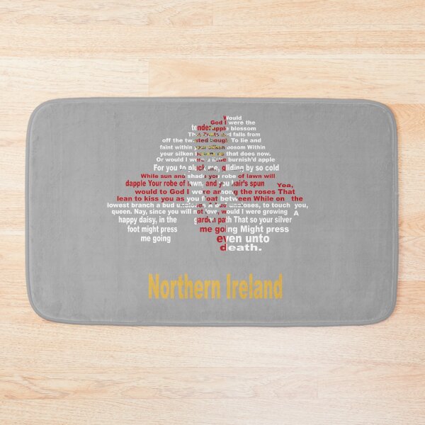 Item preview, Northern Ireland Anthem Map and Flag – Celtic Identity and National Pride designed and sold by JR78.