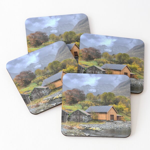 Item preview, Floating on the Alesund ( 7 )  -  Autumn in Urke designed and sold by Larry Davis.