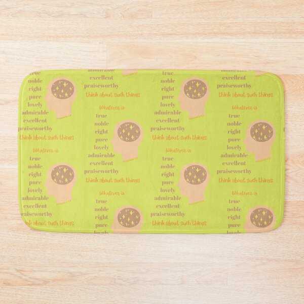 Item preview, Whatever is true, noble, right think about it designed and sold by SavedbyStyles.