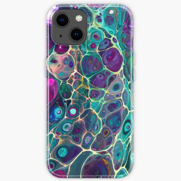 Fluid Acrylic Pouring X iPhone Soft Case