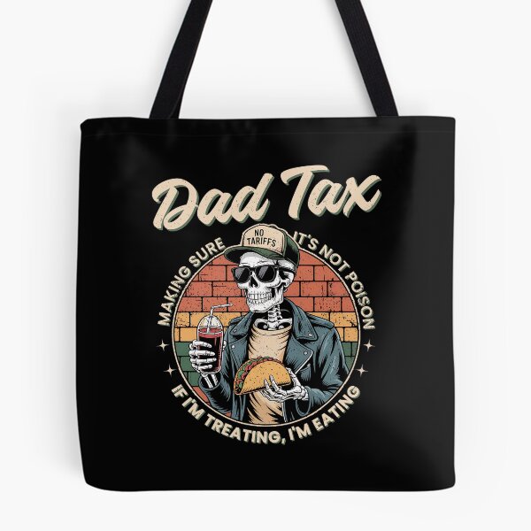 Item preview, Dad Tax Vintage Grunge – Skeleton Enforcer designed and sold by EthosWear.