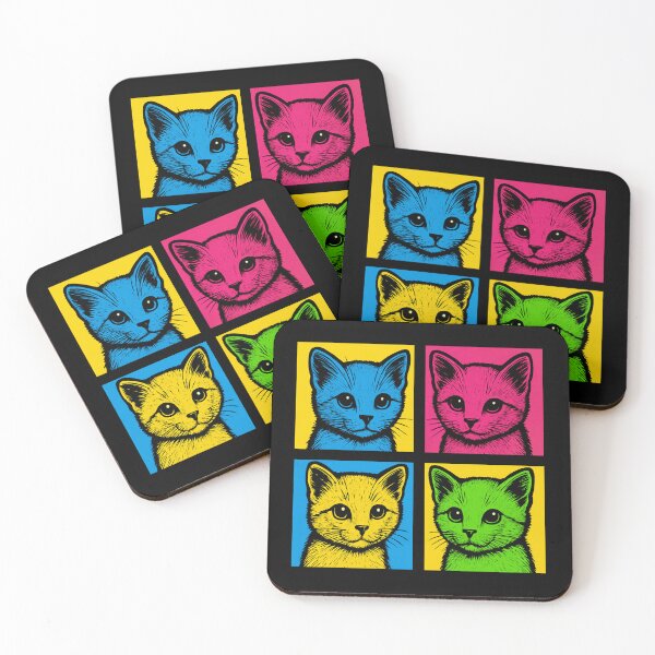 Item preview, Cat Pop Art designed and sold by Crazy Before Cats.