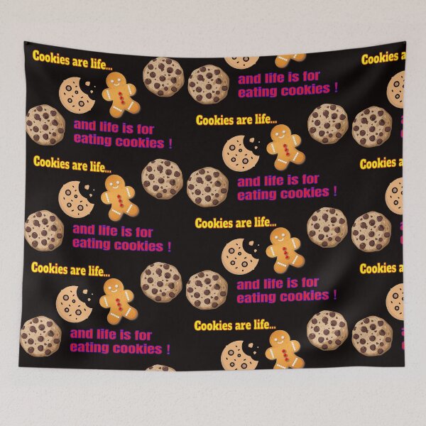 Item preview, Cookies are life designed and sold by JenGo Creative.