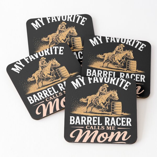 Item preview, Barrel Racing Mom Horse Favorite Barrel Racer Mother's Day designed and sold by MAKOPOKOShop.