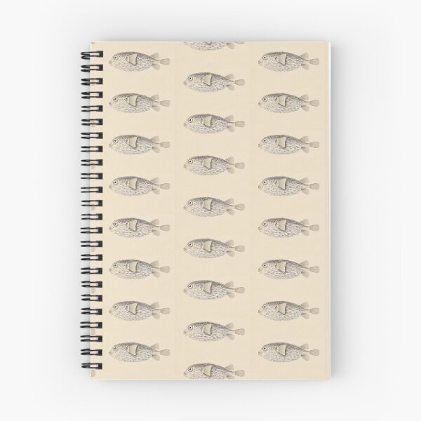 Artikelvorschau, Kugelfisch-Vintage-Illustration entworfen und verkauft von Public-Works.