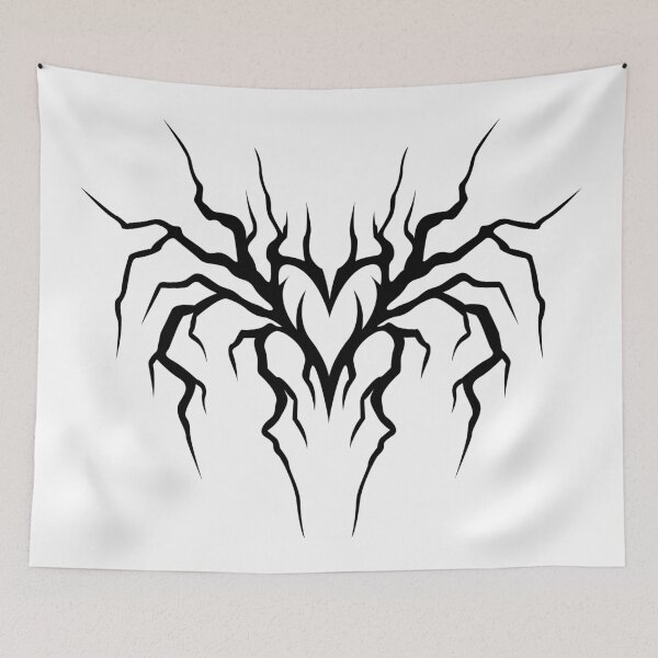 Item preview, Spider Heart. Tribal designed and sold by Tribalgothss.