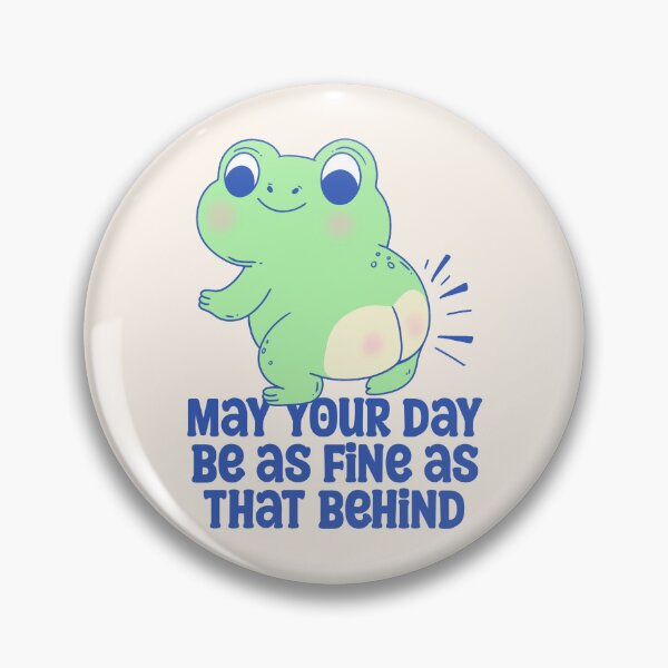 Item preview, Frog Booty Blessing – Sassy Cute Amphibian Quote designed and sold by Jess.a.creates.