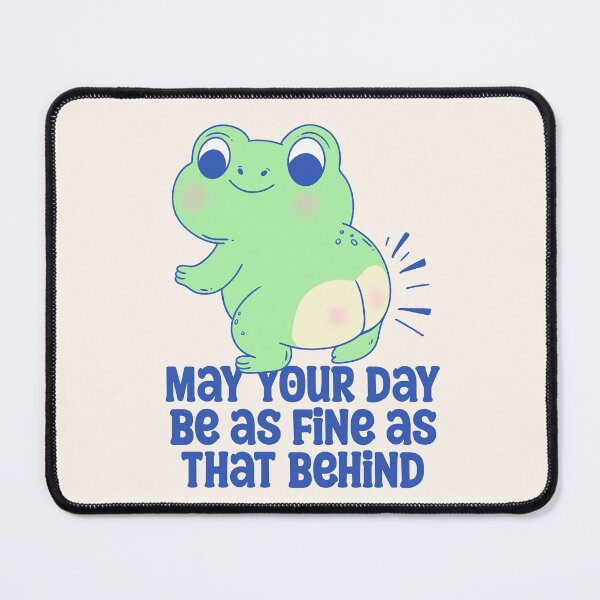 Item preview, Frog Booty Blessing – Sassy Cute Amphibian Quote designed and sold by Jess.a.creates.