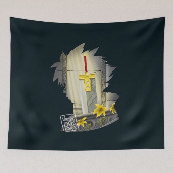 Item preview, Buster Sword Tribute - Final Fantasy Inspired Art designed and sold by VikingRedPanda.