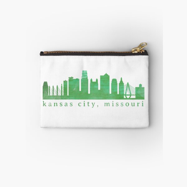 Item preview, Kansas City Skyline Watercolor Grunge - Bold 18 designed and sold by calliew1217.
