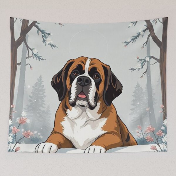 Item preview, Saint Bernard  designed and sold by AllAroundArtist.