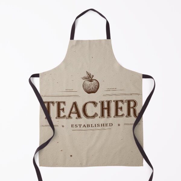 Item preview, Teacher Established - Dedicated Educator Vintage Typography designed and sold by chi3-jp.