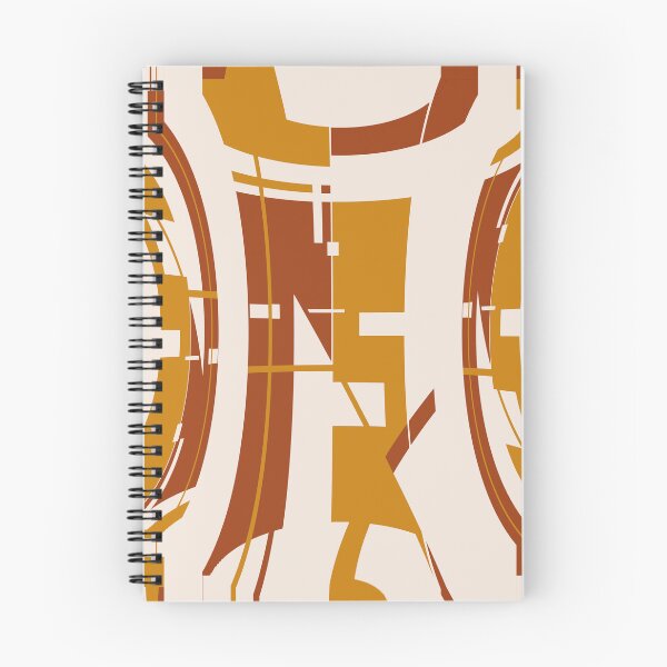 Item preview, Gold Rust Concave Abstract Southwest Design designed and sold by ElasticPixels.