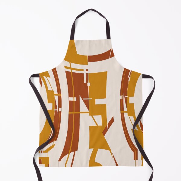 Item preview, Gold Rust Concave Abstract Southwest Design designed and sold by ElasticPixels.