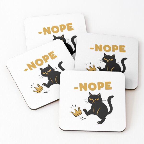 Item preview, No Kings In America Black Cat designed and sold by NQArtist.