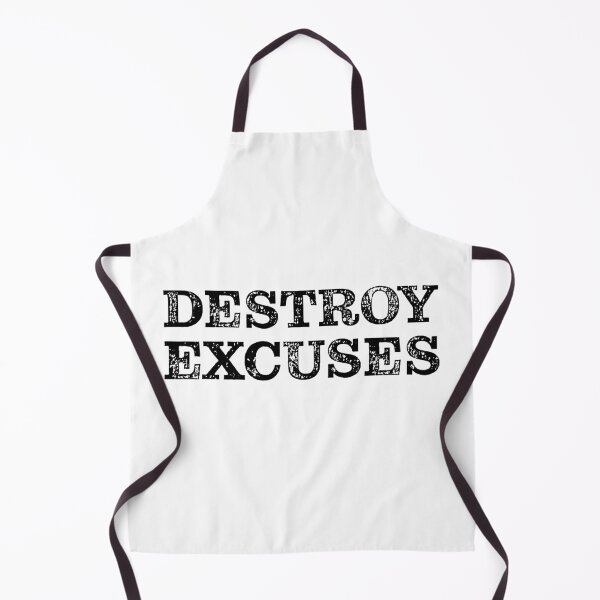 Item preview, Destroy Excuses | Motivational | Inspirational | Minimalist #2 designed and sold by JirehKollezion.