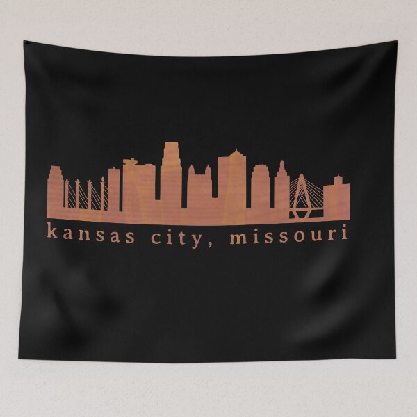 Item preview, Kansas City Skyline Watercolor Grunge - Bold 22 designed and sold by calliew1217.