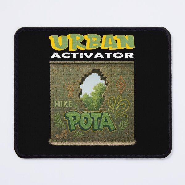 Item preview, Ham Radio Gift for Amateur Radio Urban Activator POTA Parks on the Air Fan Art designed and sold by Parks2See.