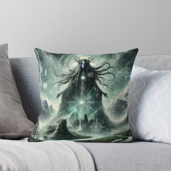 Item preview, "Nerthus – Primordial Earth Goddess of Fertility and Nature | Mythic Norse Fantasy Art" designed and sold by Umbra666.