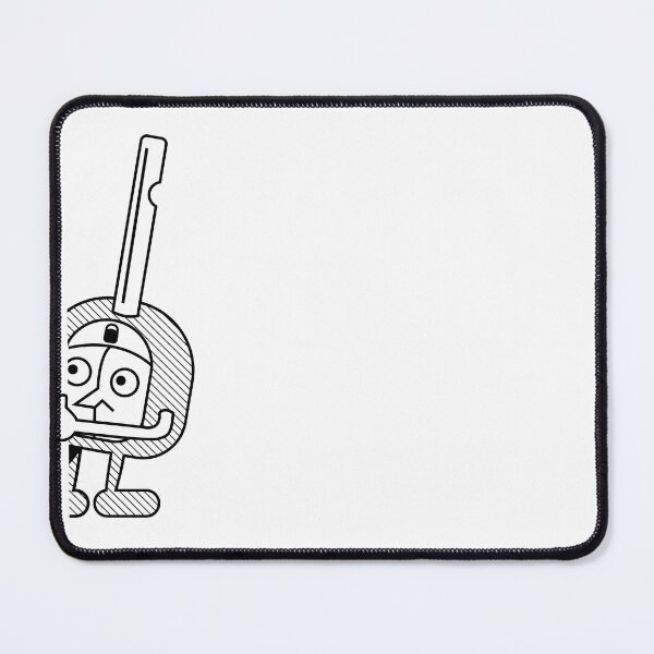 Item preview, Vector illustration of anthropomorphic car key hiding designed and sold by fmpanis98.
