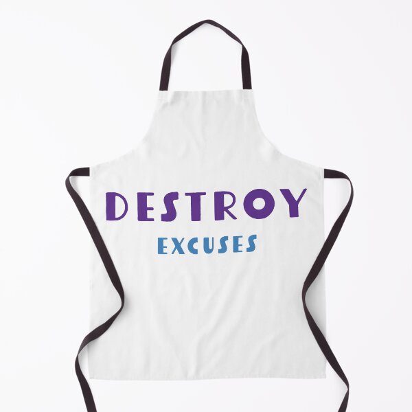Item preview, Destroy Excuses | Motivational | Inspirational | Minimalist #3 designed and sold by JirehKollezion.