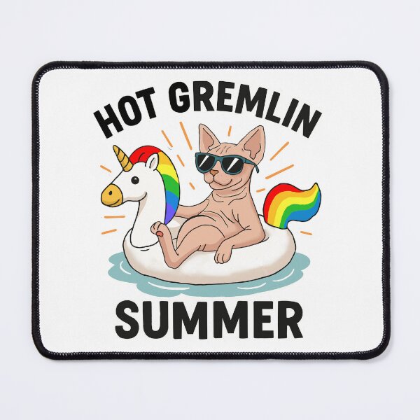 Item preview, Hot Gremlin Summer – Pride Edition designed and sold by TinyWinsStudio.