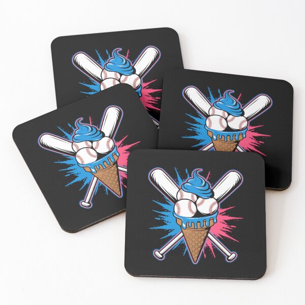Item preview, Baseball Ice Cream Watercolor Sports Lover Ice Cream Cone designed and sold by MAKOPOKOShop.