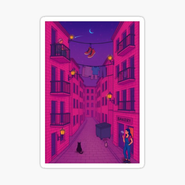 Item preview, City Alley designed and sold by FurryFantasy.