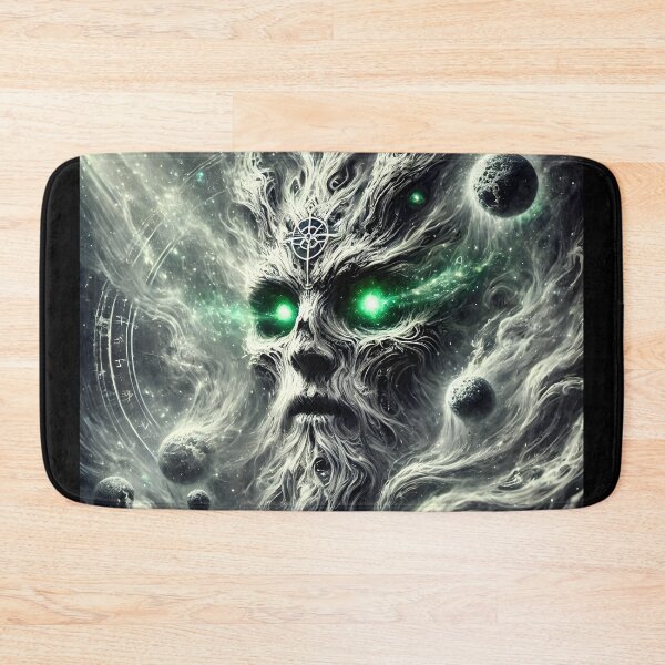 Item preview, "Mímir – Cosmic Guardian of Wisdom and Memory | Norse Astral Myth Fantasy Art" designed and sold by Umbra666.