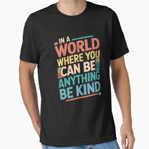 Item preview, Be Kind Inspirational Positive Vibes Kindness designed and sold by Fashion  Khadija.