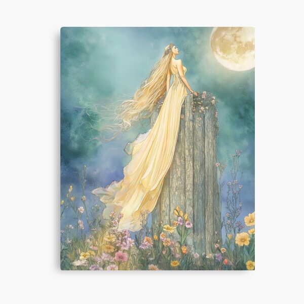 Aperçu de l'œuvre Moonflower - Série Moonlight créée et vendue par Christina Brunton.