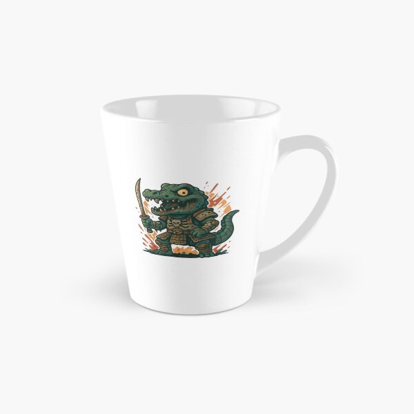 Item preview, Zombie Crocodile Samurai designed and sold by FLATVAC STICKER.