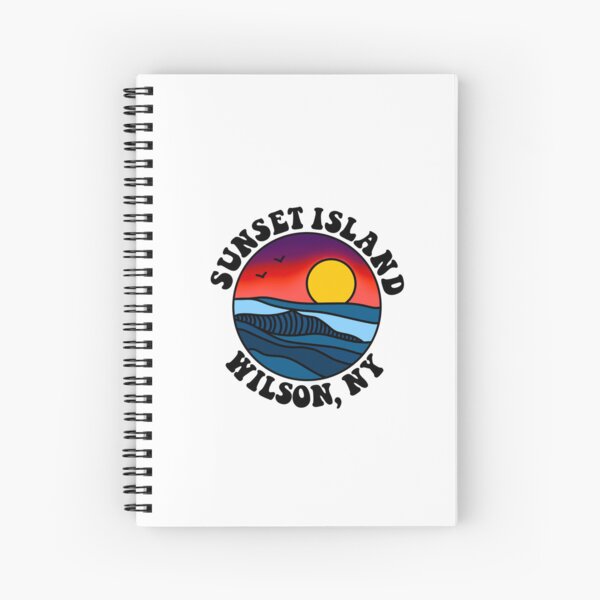 Item preview, Sunset Island Circular Dark  designed and sold by Sarah M Coleman Design .