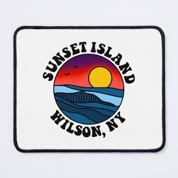 Item preview, Sunset Island Circular Dark  designed and sold by Sarah M Coleman Design .