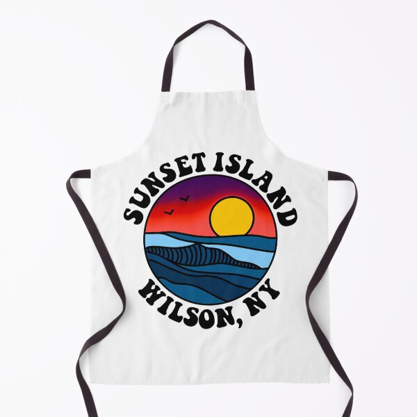 Item preview, Sunset Island Circular Dark  designed and sold by Sarah M Coleman Design .