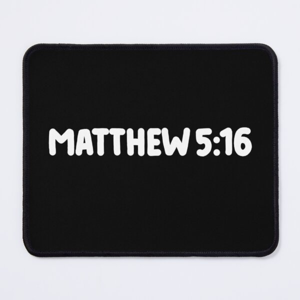 Item preview, Matthew 5:16 white designed and sold by LRM_ artz.