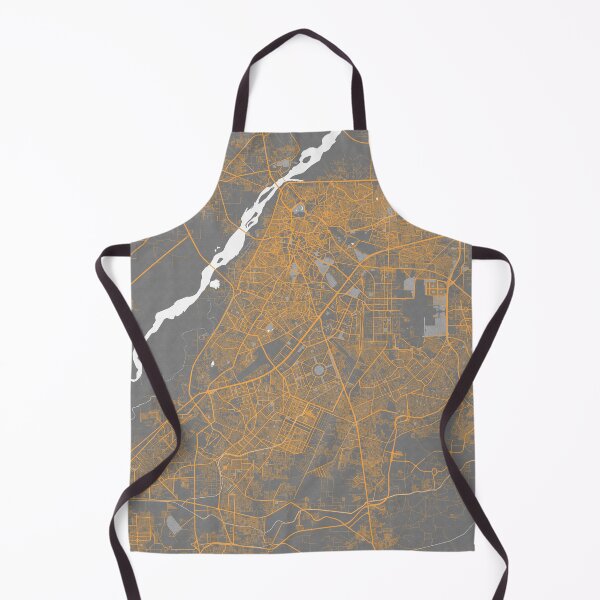 Item preview, Lahore City Map of Punjab, Pakistan - Bauhaus designed and sold by deMAP.