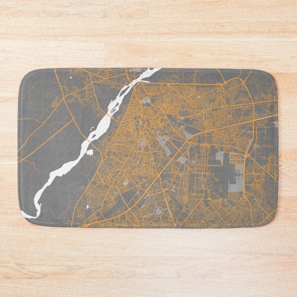 Item preview, Lahore City Map of Punjab, Pakistan - Bauhaus designed and sold by deMAP.