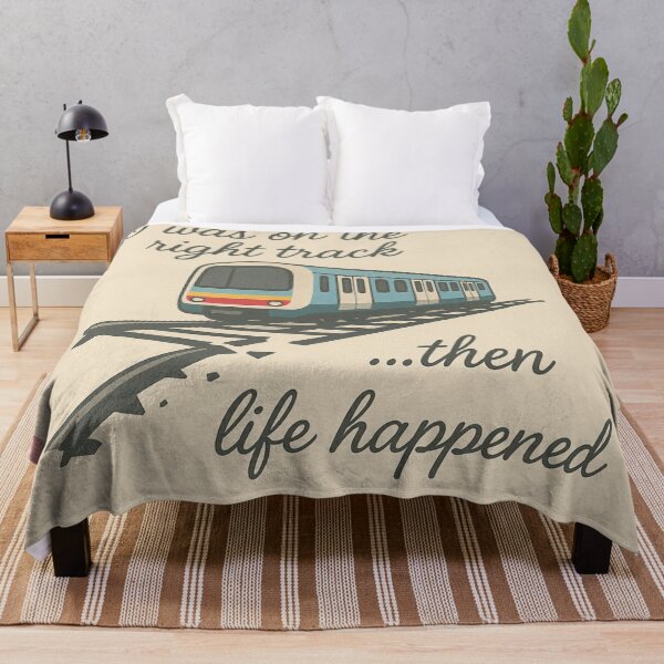 Item preview, I was on the right track...then life happened designed and sold by Globetrotter73.