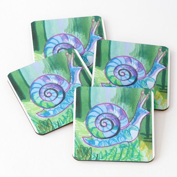 Item preview, snail designed and sold by luniette.