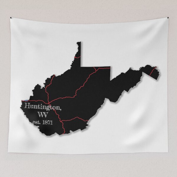 Item preview, Huntington, WV designed and sold by PhilbonianDezin.