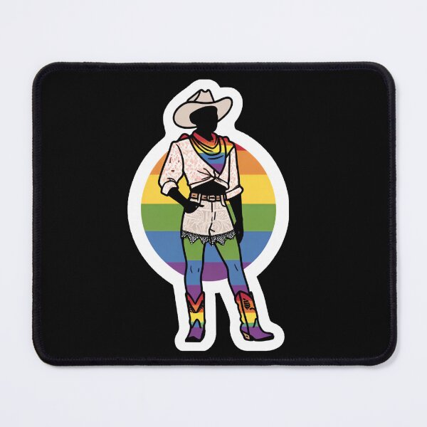 Item preview, Pride Month Cowgirl designed and sold by PinUpPizzazz.