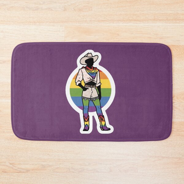 Item preview, Pride Month Cowgirl designed and sold by PinUpPizzazz.